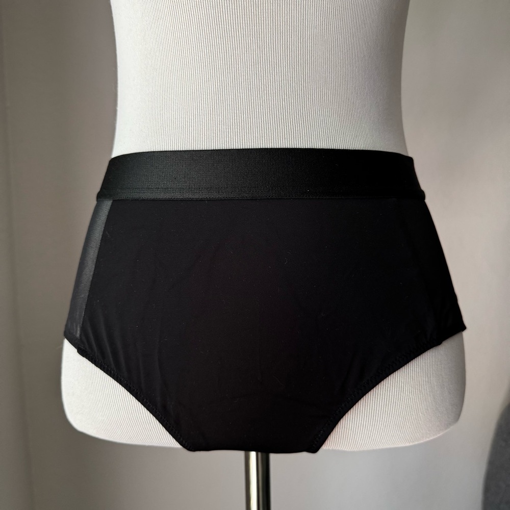 Understatement Mesh High Waist Briefs